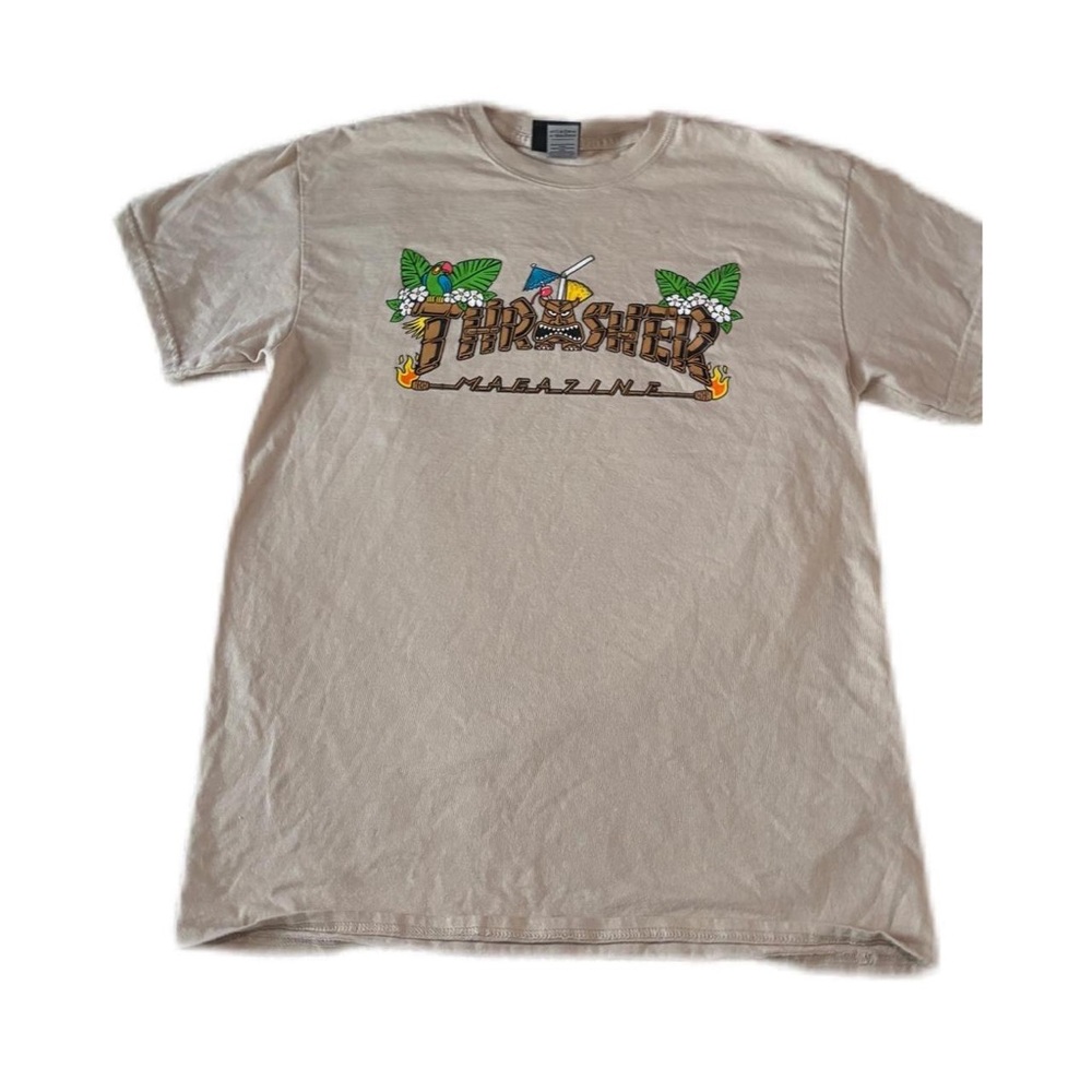 Thrasher Beige T-Shirt